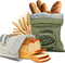 NEW NOAM Linen Reusable Bread Bags for Homemade Bread & Sourdough - 2 Pack