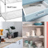 Non Adhesive Shelf Liners for Kitchen Cabinets, Waterproof 15 Inch Wide X 20 Ft, Non Slip Pantry Liner Mat