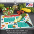 Cut N' Funnel Quick Conversion Measurement Chart on Flexible Cutting Board Mat, BPA Free, Made in the USA