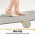 40 28 Inch, HITSLAM Non Slip Bathtub Mat x Extra Long Bath Mat for Tub, Soft PVC Loofah Shower Floor Mat with Drain