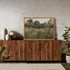 OIQArt Framed Vintage Landscape Wall Art - Natural Scenery Oil Painting Canvas Prints for Kitchen Bedroom Living Room