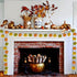 13.6FT 35LED SUNSGNE Fall Lights Thanksgiving String Lights, Orange Yellow Green Maple Leaf String Lights
