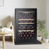 Mini Fridge Silicone Mat, 24''x24''x0.5'', Drip Pan to Prevent Appliance Leakage and Protect Floor (Black)
