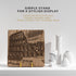 4.5 Inch Metal Square Wire Plate Holder Display Stand, Picture Frame Holder Easel for Book, Decorative Plate