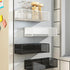 Magnetic Basket Organizer Holder for Fridge - Large Magnetic Storage Bin Box for Refrigerator, Whiteboard Classroom