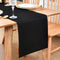 Farmhouse Black Table Runner Dining Table Runners 90 Inches Long Coffee Table