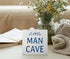 Decorations,5x5 Inch Mtrgdn Baby Boy Nursery Decor,Kids Room Decor,Little Man Cave Wooden Box Sign for Boy Baby Nursery