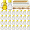 FoldTier 50 Sets 2oz Plastic Honey Bear Bottle Gifts 50 Bear Shape