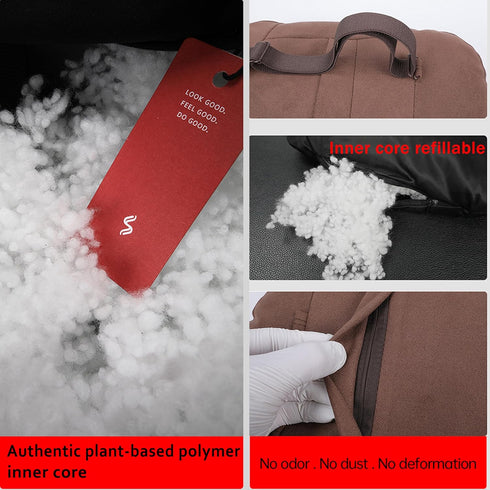 2pcs Adjustable,11.8x7.5,Inner Car Neck Pillow for headrests,Support Drive Seats Head Cushion Pillows,Superfiber