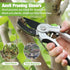 WORKPRO Garden Anvil Pruning Shears, 8" Heavy Duty Pruning Scissors with Ergonomic Handle for Thick Branches
