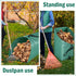 VICAMB 2 Pack 60 Gallon Leaf Collector,Collapsible Lawn & Leaf Bag,Heavy Leaves Pick up Tool Reusable Yard Waste