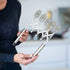 Oleex ‘All-Dough’ Pastry Cutter Set - 5 Wheel Dough Cutter and Dual Fluted Ravioli Cutter Wheel