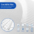 MK01 & MK06 True HEPA Filter Replacement for MK01 MK06, TZ-K1 and DH-JH01 Air Purifier, Smoke Remover Version, 4 Pack