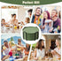 TLitdr Set 6,Hot 6pcs) Coasters of or Cold Drink Coasters with Holder,Modern Style Coffee Table Coaster,Suitable