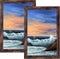 LUCKYLIFE 20x27 Picture Frame, Wall Hanging Puzzle Poster Frames, Display Pictures 20