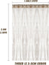 Door String Curtain - Decorative Tassel Screen Ribbon Strings Strip for Home, Patio, Bedroom, and Wedding (Champagne)
