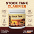 50, Count) Stock Tank Clarifier - Improves Livestock Water by reducing buildup and Creating Healthier Water troughs.