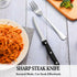 36 Pcs Silverware Set with Steak Knives, Stainless Steel Flatware Set for 6, Mirror Polished Cutlery, Dishwasher Safe