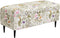 CRFATOP Printed Rectangle Ottoman Stool Cover Stretch Folding Storage Footstool Bench Slipcovers