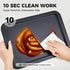 HONGBAKE Nonstick Baking Sheet Pan Set, 3 Pack Half/Jelly Roll/Quarter Baking Tray, Dishwasher Safe