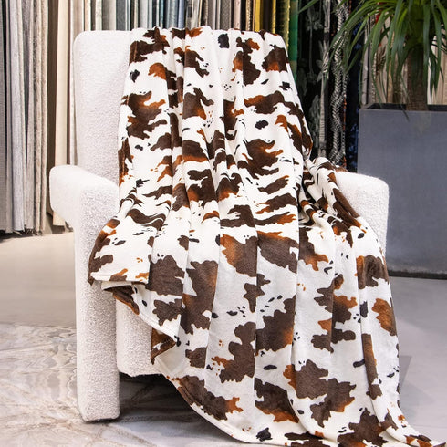 Cozy 60x80 inches Twin Blanket for Travel, Lightweight Plush Soft Warm Fleece Throw Blanket for Bed, Couch, Sofa