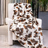 Cozy 60x80 inches Twin Blanket for Travel, Lightweight Plush Soft Warm Fleece Throw Blanket for Bed, Couch, Sofa
