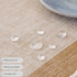 24 Inch Small Waterproof Cotton Linen Washable Tablecloth Farmhouse Wrinkle Free Round Burlap Table Cloths Coffee Heavy