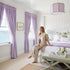 84 Inch (2 NICETOWN Lilac Purple Pom Pom Velvet Curtains Length for Nursery & Kids Room - Room Darkening Drapes Thermal