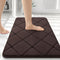 OLANLY Memory Foam Bath Mat 36x24, Ultra Soft Absorbent Bathroom Rug, Machine Washable for Floor