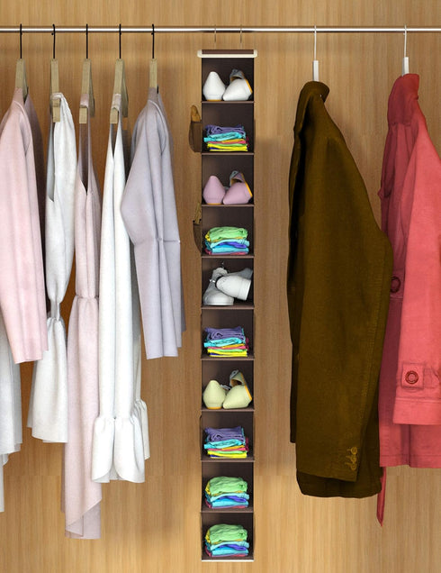 Libeder Closet,10-Shelf Closet 6 Shoe Organizer for Hanging Shoe Rack Organizer Organizers and Storage Shelves Shoes
