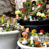 Woanger 30 Pcs Fairy Outdoor Garden Accessories, Resin Mini Hedgehog Mushroom Figurines for Terrarium Decor