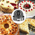 7 Inch Springform and Bundt Pans, Non-stick Cheesecake and Ice-Cream Cake Bakeware, Carbon Steel
