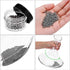 3 400 Pieces Decanter Cleaning Brush Flexible Bottle Scourer and Pieces Reusable Decanter Cleaning Beads Household