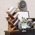 4-Tier HBC014H YMYNY Tree Bookshelf, Book Storage Organizer Shelves,Rustic Brown