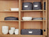 Covermates Keepsakes Adjustable Glassware Storage with Padded Protection and ID Window