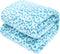 Blue Throw Blanket, Small Soft Cozy Fuzzy Baby Toddler Blankets for Girls