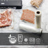 OVENTE Vacuum Sealer Roll 8” x 16”, Heavy Duty BPA-Free for Airtight Food Storage, Meal Prep, Pack of 2