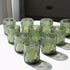 Set 24, Woho Green Votive Candle Holders of Green Glass Tealight Candle Holder for Christmas Party Decor, Tea Light