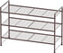 Simple Houseware 3-Tier Stackable Shoes Rack Storage Shelf, Bronze