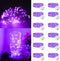 Fairy Lights,Silver Wire String Lights Waterproof,Battery Operated 7FT 20LED Firefly Starry Moon