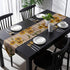 Cotton and Linen Triangle Table Runners, 108 Inches Long, Blooming Sunflowers Dresser Scarves for Wedding Party