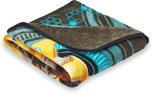 Northwest Transformers Micro Raschel Throw Blanket - Ultra Soft Throw, 46 x 60 Inches, Be Alert