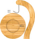 Ruichang Banana Holder Stand, Bamboo Sturdy Hook for Kitchen Countertop, Banana Tree Keeper