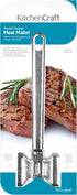 KitchenCraft Metal Meat Tenderiser, Double Sided, 21cm