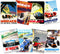 Artery8 Monaco Grand Prix Classic Racing Motor Sport Advert - Premium Wall Art Poster Pack of 8 for Home Decor