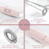 Rae Dunn Handheld Electric Milk Frother, Drink Mixer, Coffee Frother, Frappe Maker, Latte Maker (Pink)