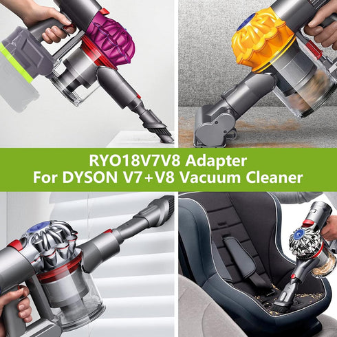 EID V7/V8 Adapter for Dyson, Ryobi 18V Battery Converted to Fit Dyson V7 V8 Animal Absolute Motorhead Pro Trigger
