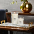 WoodWick Medium Hourglass Candle White Teak Premium Soy Blend Wax Pluswick Innovation Wood Wick Made in USA