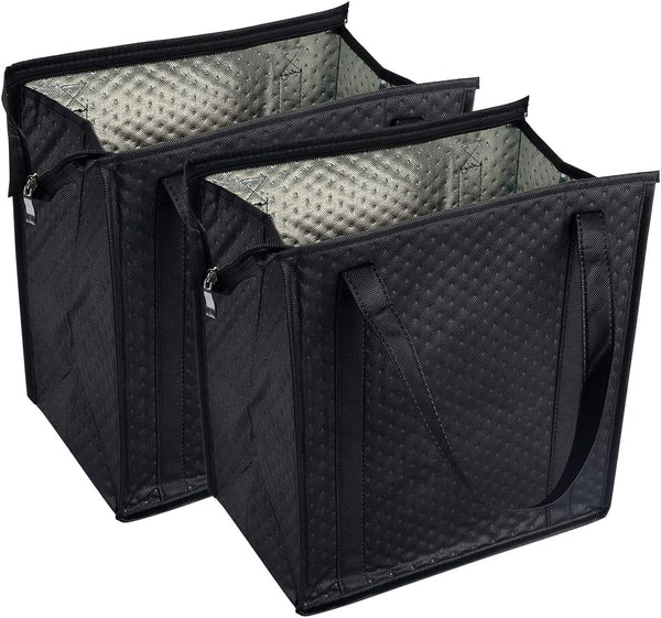 2PCS Insulated Grocery Cooler Bag - Insulated Shopping Bag