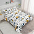 Datura home Sets Bulldozer Set 2 1 Kids Cartoon Excavator Bedding Comforter for Boy and Girls,Construction Truck Tree